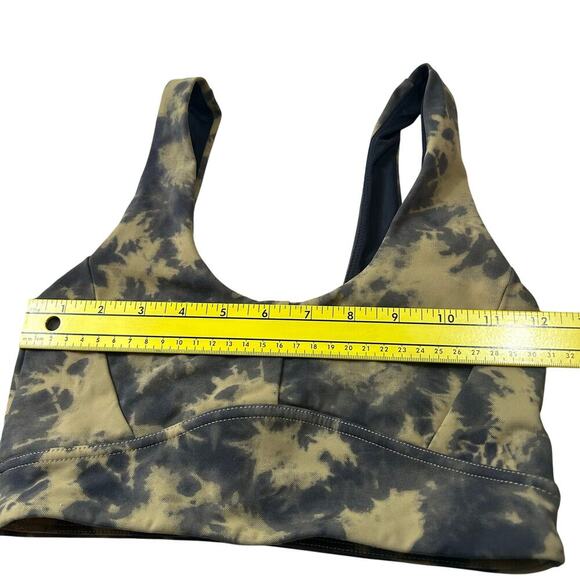 VARLEY Women’s Let’s Go Elsie Green Tie Dye Sports Bra Size S - Picture 4 of 6